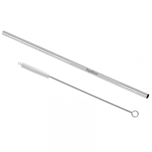 Stainless Steel Straw with Pipe Cleaner Brush