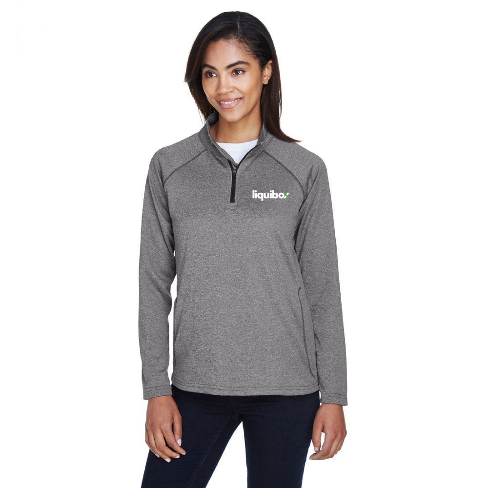 Devon & Jones Ladies' Stretch Tech-Shell® Compass Quarter-Zip