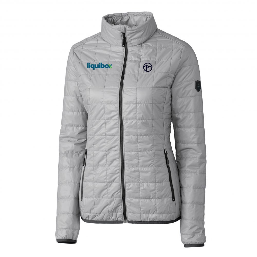 CGA Cutter & Buck Rainier PrimaLoft® Womens Eco Insulated Full Zip Puffer Jacket